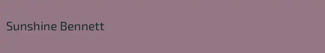 Sunshine Bennett